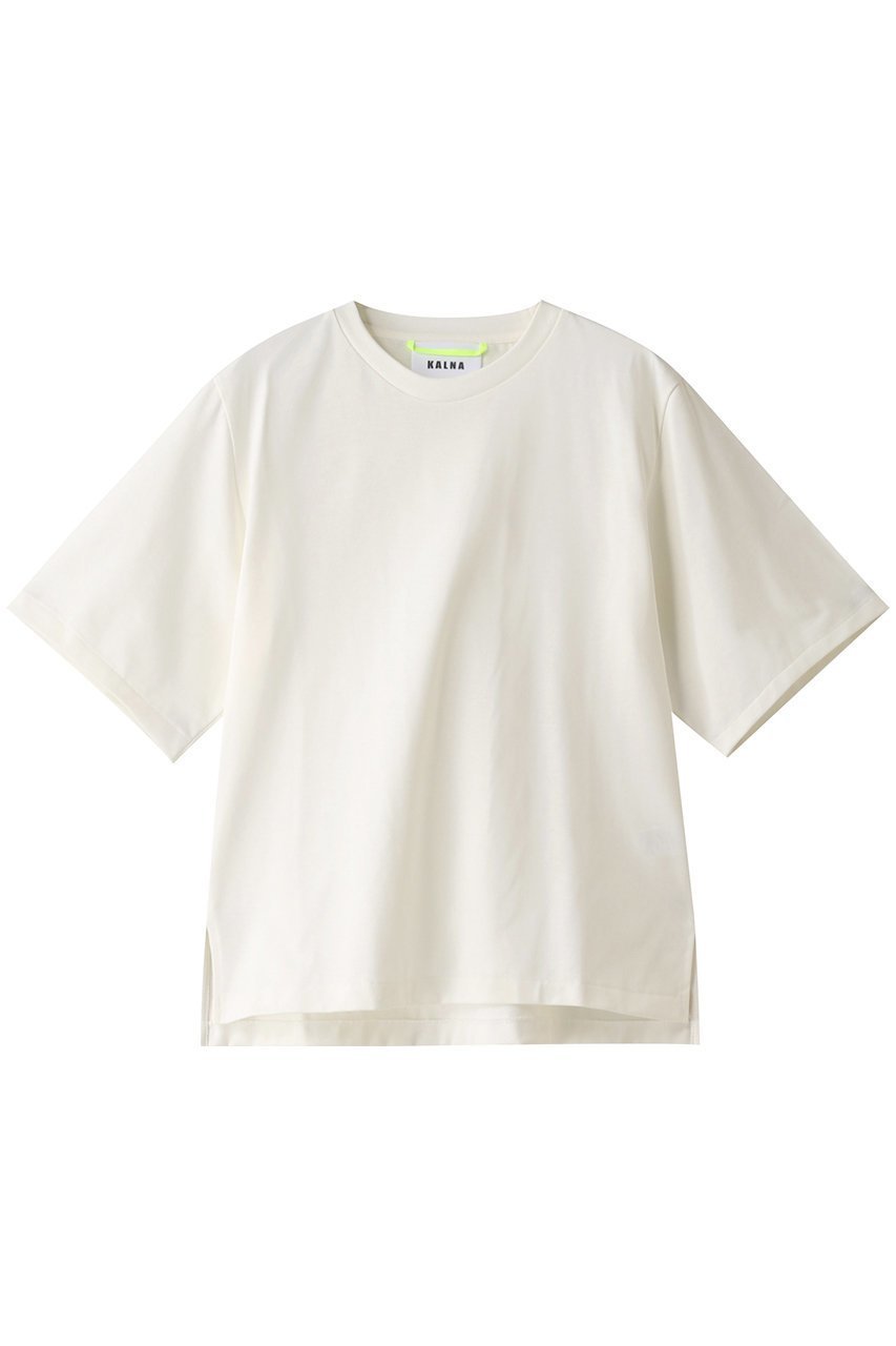 【カルナ/KALNA】のベーシックTシャツ 人気、トレンドファッション・服の通販 founy(ファニー) 　ファッション　Fashion　レディースファッション　WOMEN　トップス・カットソー　Tops/Tshirt　シャツ/ブラウス　Shirts/Blouses　ロング / Tシャツ　T-Shirts　カットソー　Cut and Sewn　ショート　Short　シンプル　Simple　スリーブ　Sleeve　トレンド　Trend　パターン　Pattern　ベーシック　Basic　 other-1|ID: prp329100001459297 ipo3291000000024777344