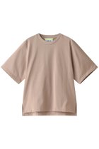 【カルナ/KALNA】のベーシックTシャツ 人気、トレンドファッション・服の通販 founy(ファニー) ファッション Fashion レディースファッション Fashion for Women トップス・カットソー Cut & Sew Tops シャツ・ブラウス・オフィスカジュアル Elegant Blouses & Button-Ups ロングTシャツ・Tシャツ Longline T-Shirts & Tees カットソー・ベーシックTシャツ Cut-and-Sewn Tops / Stretch Tees & Basics ショート Short, Short Length シンプル Simple, Minimal スリーブ Sleeve, Long Sleeve / Short Sleeve トレンド Trend, Trending Now パターン Pattern, Design Print ベーシック Basic, Essential thumbnail ピンクベージュ|ID: prp329100001459297 ipo3291000000032839752