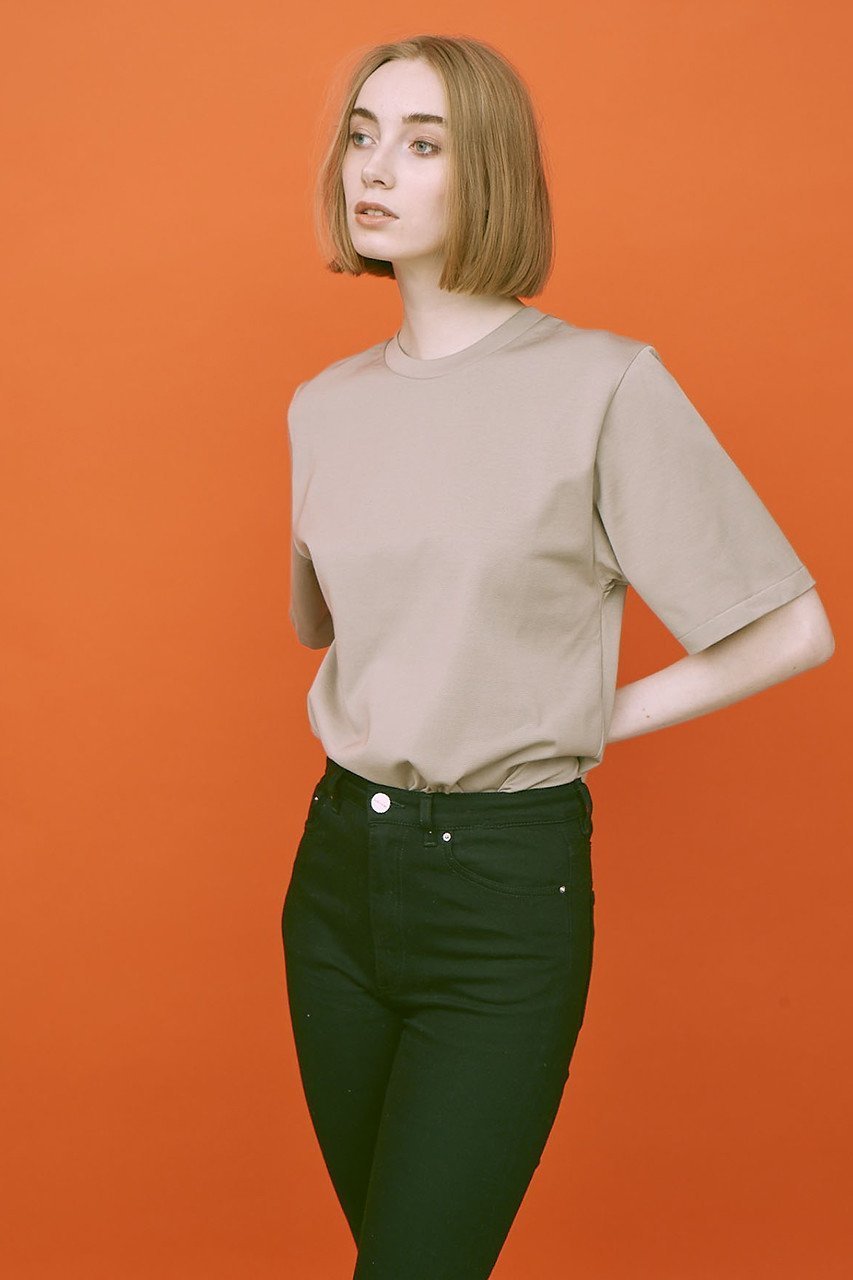 【カルナ/KALNA】のベーシックTシャツ 人気、トレンドファッション・服の通販 founy(ファニー) 　ファッション　Fashion　レディースファッション　Fashion for Women　トップス・カットソー　Cut & Sew Tops　シャツ・ブラウス・オフィスカジュアル　Elegant Blouses & Button-Ups　ロングTシャツ・Tシャツ　Longline T-Shirts & Tees　カットソー・ベーシックTシャツ　Cut-and-Sewn Tops / Stretch Tees & Basics　ショート　Short, Short Length　シンプル　Simple, Minimal　スリーブ　Sleeve, Long Sleeve / Short Sleeve　トレンド　Trend, Trending Now　パターン　Pattern, Design Print　ベーシック　Basic, Essential　other-6|ID: prp329100001459297 ipo3291000000032839789