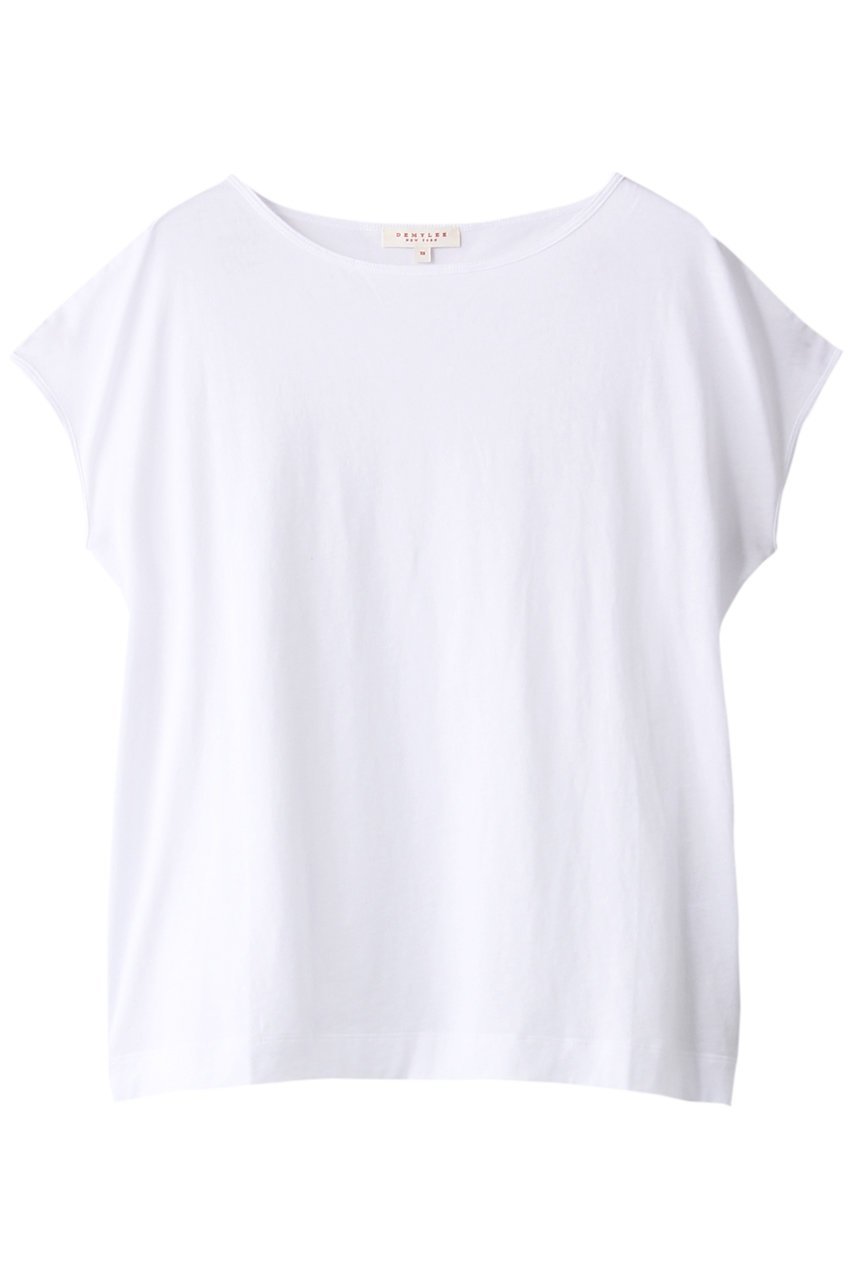 【デミーリー/DEMYLEE】のSYDNEY ジャージーピマコットン バックプリーツスリーブレストップ 人気、トレンドファッション・服の通販 founy(ファニー) 　ファッション　Fashion　レディースファッション　Ladies' Fashion Online　トップス・カットソー　Tops/Tshirt　シャツ/ブラウス　Shirts/Blouses　ロング / Tシャツ　T-Shirts　カットソー　Cut and Sewn　ギャザー　Gather　ショート　Short　シンプル　Simple　スリーブ　Sleeve　再入荷　Restock/Back In Stock/Re Arrival　定番　Standard　 other-1|ID: prp329100001484155 ipo3291000000032648019