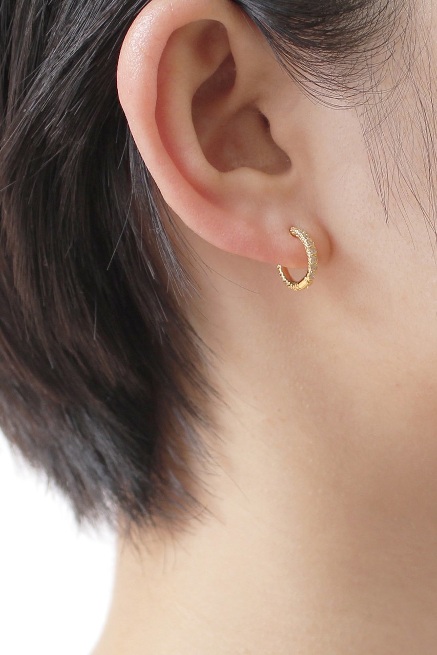 【アヤミ ジュエリー/AYAMI jewelry】のPave ミニフープピアス 人気、トレンドファッション・服の通販 founy(ファニー) 　ファッション　Fashion　レディースファッション　Fashion for Women　ジュエリー　Jewelry　ファッションリング　Fashion Rings　イヤリング・フープ・ドロップタイプ　Hoop, Drop & Clip Earrings　おすすめ　Recommended / Our Picks　イヤリング　Earrings　フープ　Hoop, Hoop Earrings　人気　Popular, Best Seller　other-2|ID: prp329100001490575 ipo3291000000035637623