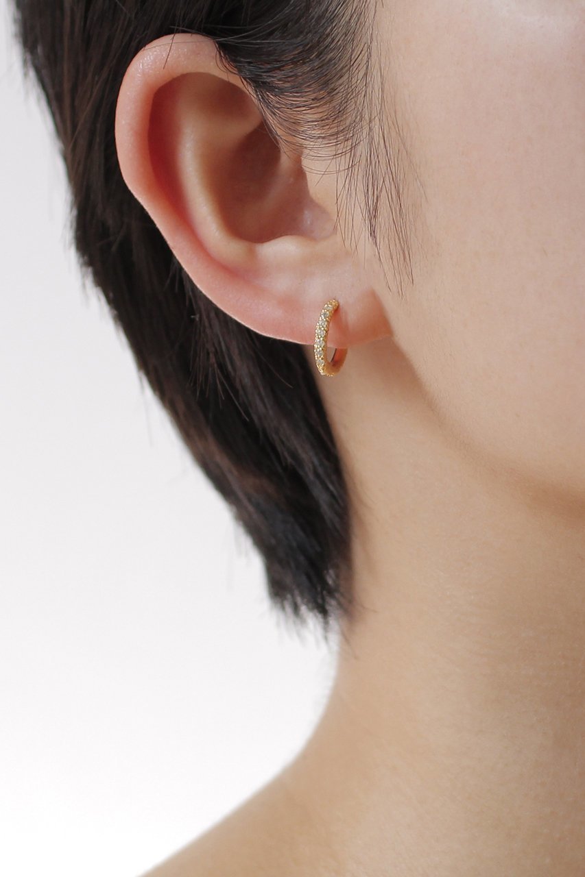 【アヤミ ジュエリー/AYAMI jewelry】のPave ミニフープピアス 人気、トレンドファッション・服の通販 founy(ファニー) 　ファッション　Fashion　レディースファッション　Fashion for Women　ジュエリー　Jewelry　ファッションリング　Fashion Rings　イヤリング・フープ・ドロップタイプ　Hoop, Drop & Clip Earrings　おすすめ　Recommended / Our Picks　イヤリング　Earrings　フープ　Hoop, Hoop Earrings　人気　Popular, Best Seller　other-3|ID: prp329100001490575 ipo3291000000035637624