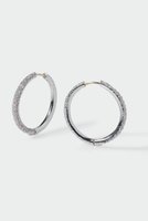 【アヤミ ジュエリー/AYAMI jewelry】のPave フープピアス 人気、トレンドファッション・服の通販 founy(ファニー) ファッション Fashion レディースファッション WOMEN ジュエリー Jewelry リング Rings イヤリング Earrings イヤリング Earrings フープ Hoop リュクス Luxe 人気 Popularity |ID:prp329100001490577