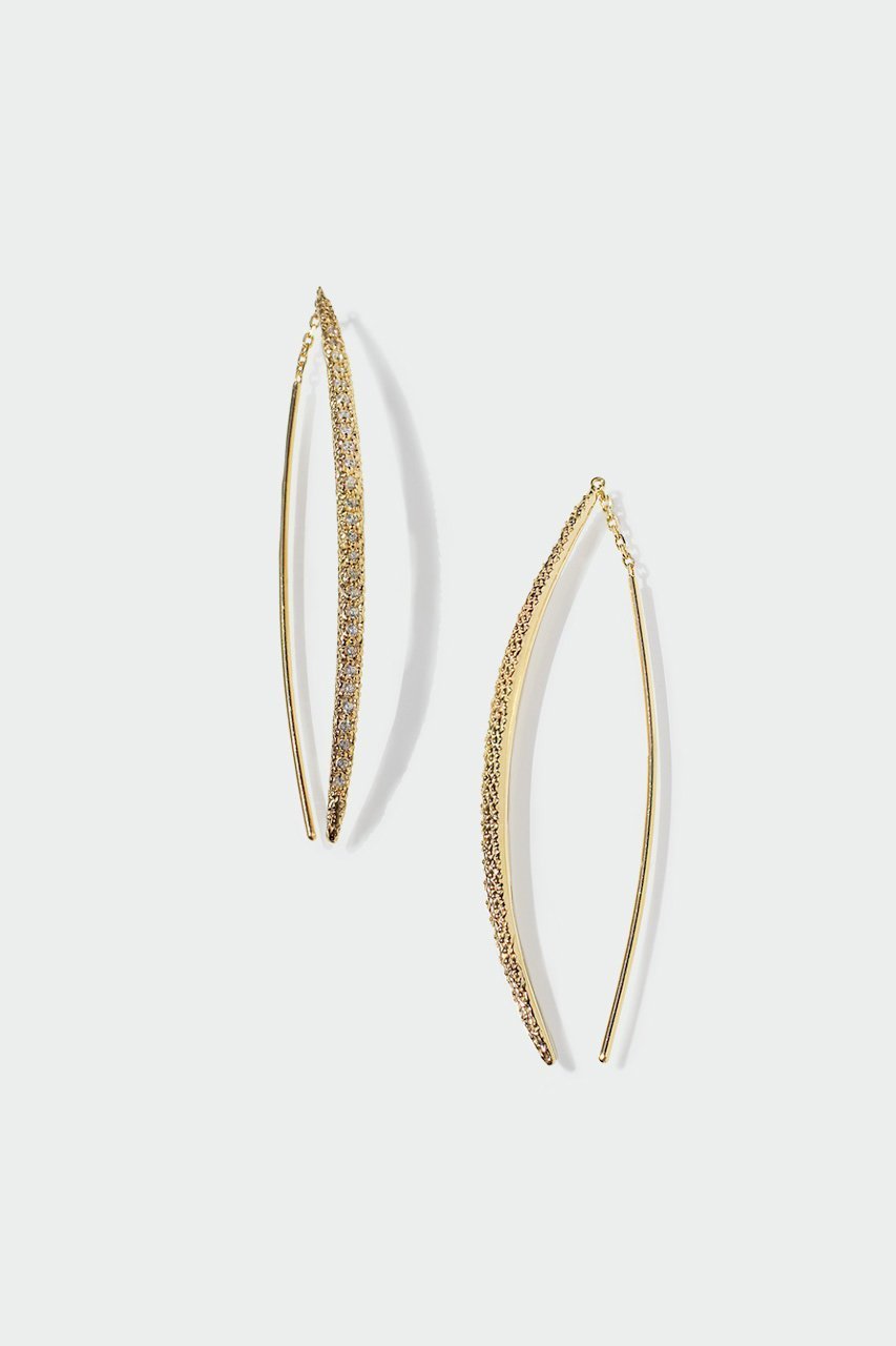 【アヤミ ジュエリー/AYAMI jewelry】のPave ストレートピアス インテリア・キッズ・メンズ・レディースファッション・服の通販 founy(ファニー) 　ファッション　Fashion　レディースファッション　Ladies' Fashion Online　ジュエリー　Jewelry　リング　Rings　イヤリング　Earrings　イヤリング　Earrings　シルバー　Silver　ストレート　Straight　フォルム　Form　リュクス　Luxe　再入荷　Restock/Back In Stock/Re Arrival　ゴールド|ID: prp329100001490580 ipo3291000000032048902