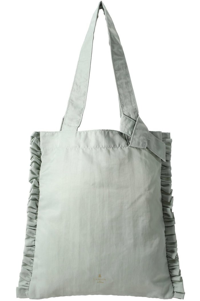 【ランバン オン ブルー/LANVIN en Bleu】のフリルトート インテリア・キッズ・メンズ・レディースファッション・服の通販 founy(ファニー) https://founy.com/ ファッション Fashion レディースファッション Fashion for Women バッグ Bags フェミニン Feminine, Girly フリル Frill, Ruffle |ID: prp329100001507725 ipo3291000000035105769