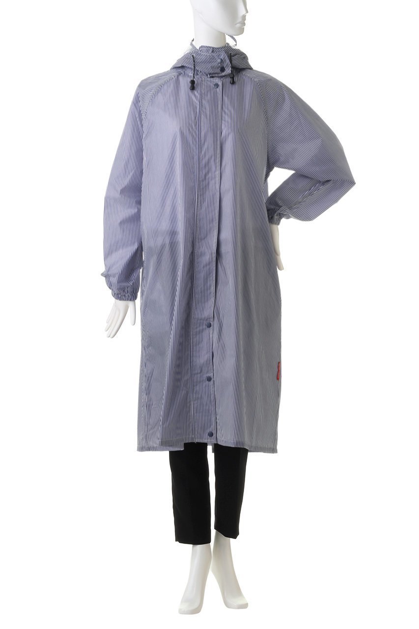 【ムーンバット/MOONBAT】の【CYPRES COLLINE】サイクルコートストライプ 人気、トレンドファッション・服の通販 founy(ファニー) 　ファッション　Fashion　レディースファッション　Fashion for Women　アウター　Coat / Outerwear Collection　コート・ロングコート・ピーコート　Long Coats, Peacoats & More　シンプル　Simple, Minimal　ストライプ　Stripe, Striped Pattern　リュック　Backpack, Rucksack　other-2|ID: prp329100001507750 ipo3291000000036060592