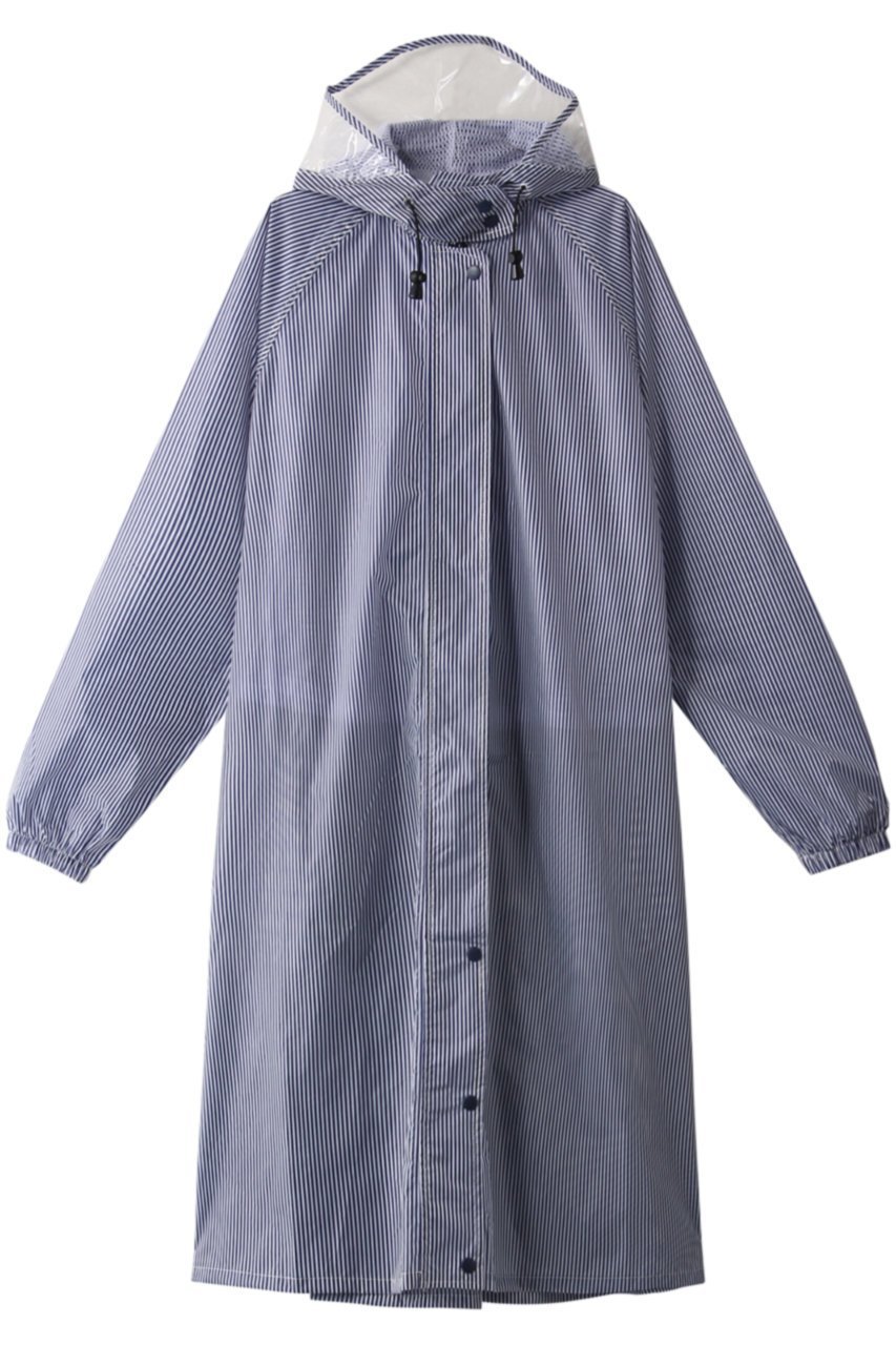 【ムーンバット/MOONBAT】の【CYPRES COLLINE】サイクルコートストライプ インテリア・キッズ・メンズ・レディースファッション・服の通販 founy(ファウニー) 　ファッション　Fashion　レディースファッション　Fashion for Women　アウター　Coat / Outerwear Collection　コート・ロングコート・ピーコート　Long Coats, Peacoats & More　シンプル　Simple, Minimal　ストライプ　Stripe, Striped Pattern　リュック　Backpack, Rucksack　ネイビー|ID: prp329100001507750 ipo3291000000036654290