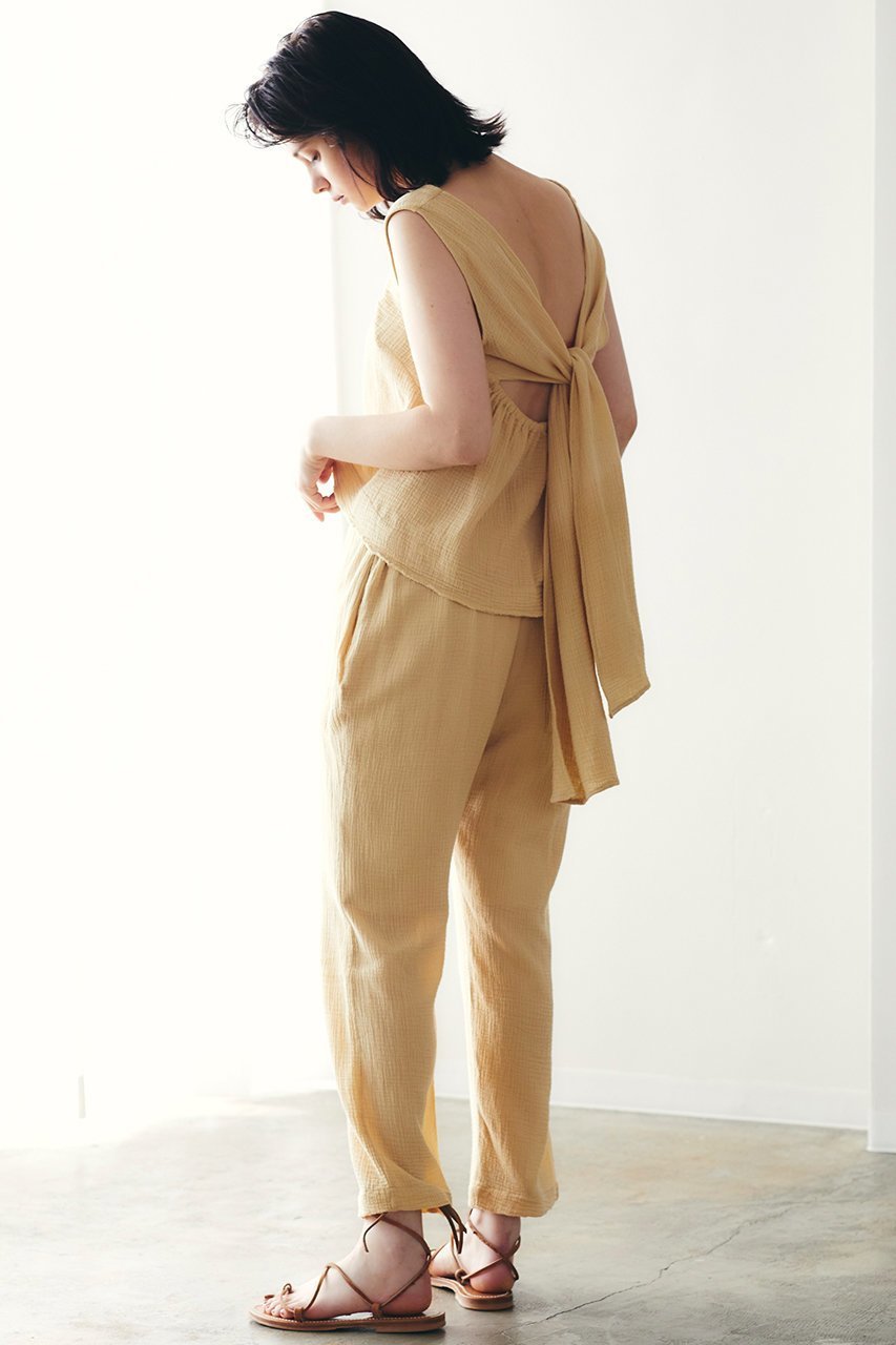 【マリリンムーン/MARILYN MOON】の【WALANCE】ナチュラルダイコットンガーゼイージーパンツ 人気、トレンドファッション・服の通販 founy(ファニー) 　ファッション　Fashion　レディースファッション　WOMEN　パンツ　Pants　other-7|ID: prp329100001516663 ipo3291000000031434769