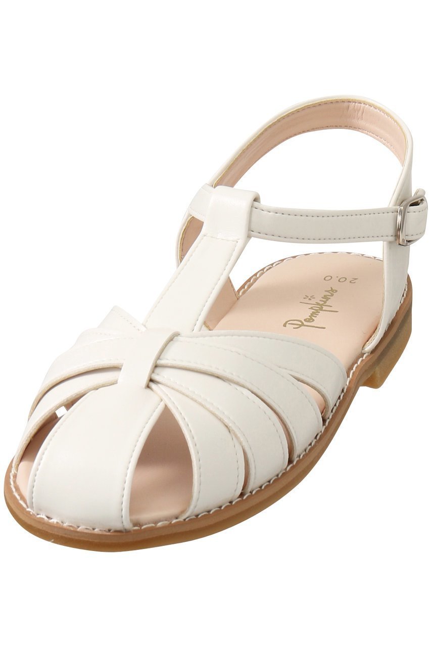 【ポプキンズ/POMPKINS / KIDS】の【KIDS】メッシュサンダル シルバー 22 人気、トレンドファッション・服の通販 founy(ファニー) 　ファッション　Fashion　キッズファッション　Fashion for Kids　おすすめ　Recommended / Our Picks　サンダル　Sandals, Summer Shoes　シューズ　Shoes, Footwear　シルバー　Silver, Metallic Silver　ソックス　Socks, Hosiery　デニム　Denim, Jeans Material　メッシュ　Mesh, Net Fabric　ラップ　Wrap, Wrap Design　夏　Summer　other-4|ID: prp329100001522497 ipo3291000000036236468