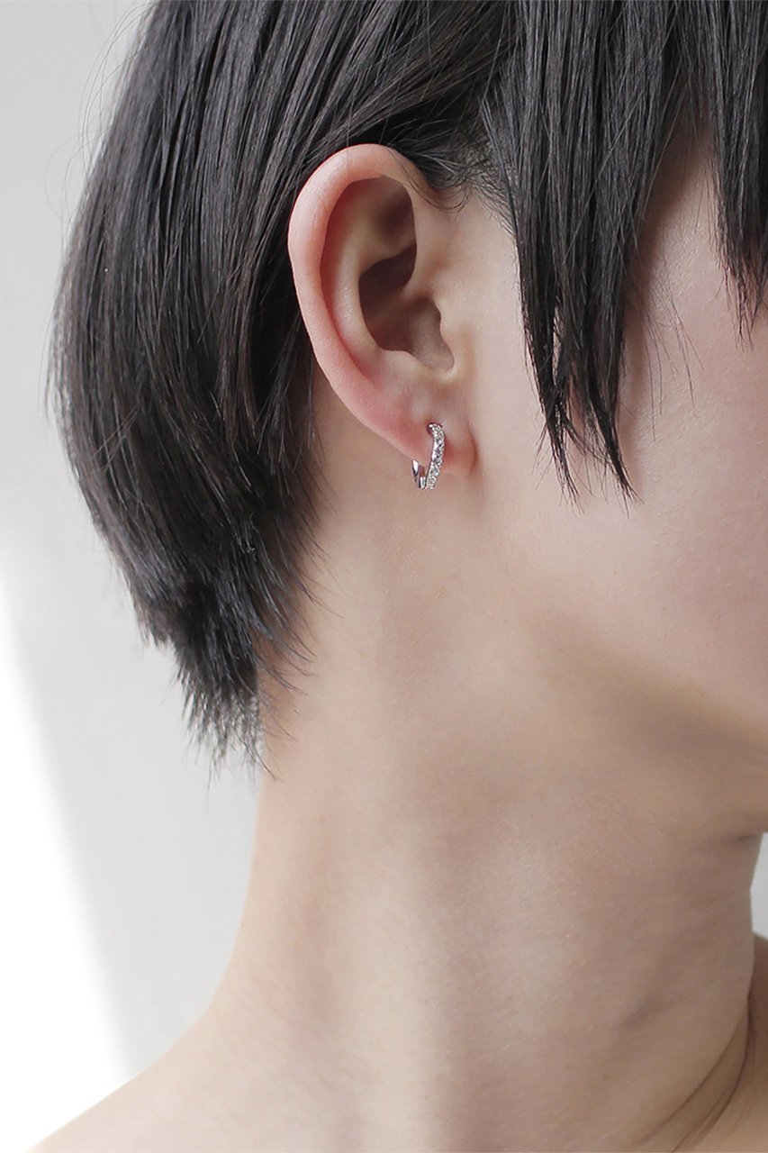 【アヤミ ジュエリー/AYAMI jewelry】のPave ミニフープイヤリング 人気、トレンドファッション・服の通販 founy(ファニー) 　ファッション　Fashion　レディースファッション　Ladies' Fashion Online　ジュエリー　Jewelry　リング　Rings　イヤリング　Earrings　おすすめ　Recommend　イヤリング　Earrings　イヤーカフ　Ear Cuff　シンプル　Simple　人気　Popularity　other-2|ID: prp329100001535502 ipo3291000000031452063