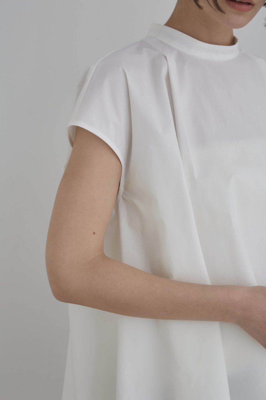 【ル フィル/LE PHIL】のSOLOTEXノースリーブブラウス 人気、トレンドファッション・服の通販 founy(ファニー) 　ファッション　Fashion　レディースファッション　WOMEN　トップス・カットソー　Tops/Tshirt　キャミソール / ノースリーブ　No Sleeves　シャツ/ブラウス　Shirts/Blouses　エレガント 上品　Elegant　スタンド　Stand　ノースリーブ　No Sleeve　バランス　Balance　フェミニン　Feminine　ロング　Long　other-3|ID: prp329100001542676 ipo3291000000031685567