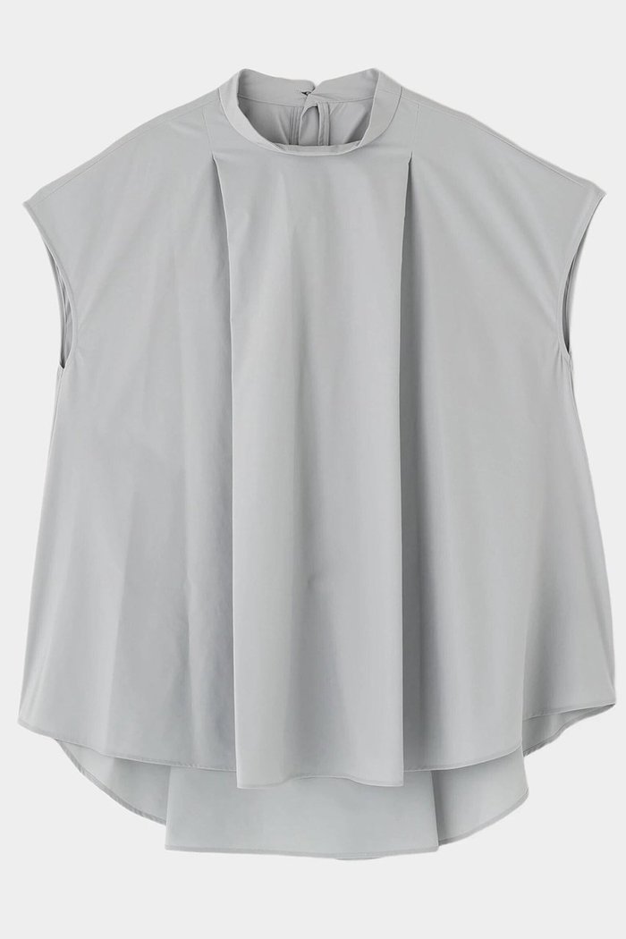 【ル フィル/LE PHIL】のSOLOTEXノースリーブブラウス インテリア・キッズ・メンズ・レディースファッション・服の通販 founy(ファニー) https://founy.com/ ファッション Fashion レディースファッション Fashion for Women トップス・カットソー Cut & Sew Tops キャミソール&ノースリーブ Camisoles & Sleeveless Tops シャツ・ブラウス・オフィスカジュアル Elegant Blouses & Button-Ups シンプル Simple, Minimal スタンド Stand Collar, Upright Stand ノースリーブ Sleeveless, No-Sleeve バランス Balance, Style Balance ロング Long, Long-Length |ID: prp329100001542676 ipo3291000000036719845