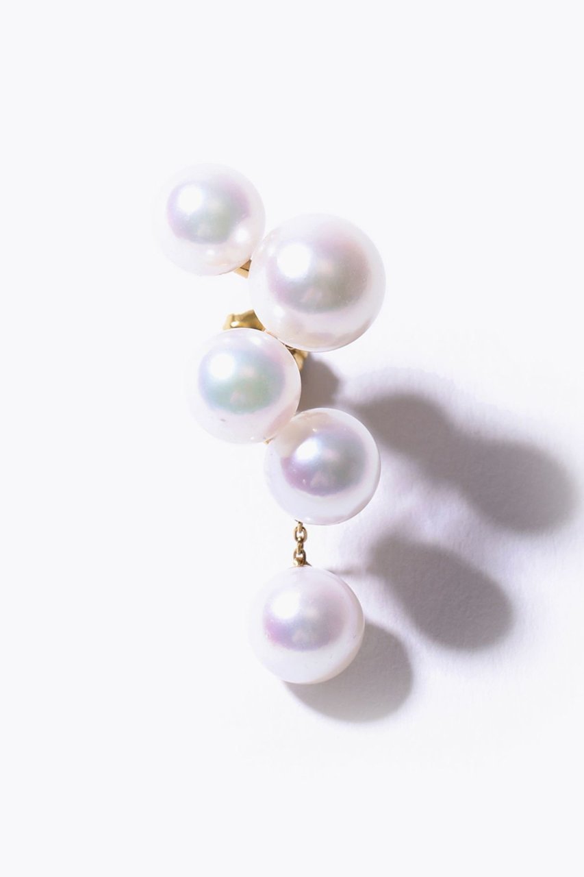 【アルティーダ ウード/ARTIDA OUD】のphilia アコヤパール ドロップ スタッド シングル ピアス(片耳用) 人気、トレンドファッション・服の通販 founy(ファニー) 　ファッション　Fashion　レディースファッション　Fashion for Women　ジュエリー　Jewelry　ファッションリング　Fashion Rings　イヤリング・フープ・ドロップタイプ　Hoop, Drop & Clip Earrings　イヤリング　Earrings　エレガント 上品　Elegant　コレクション　Collection, Seasonal Line　片耳　One-Ear, Single Earring　チェーン　Chain, Chain Strap　ドロップ　Drop Shoulder, Dropped Style　バロック　Baroque, Baroque Design　パール　Pearl, Pearl Accent　ランダム　Random, Irregular　 other-1|ID: prp329100001550659 ipo3291000000035786298