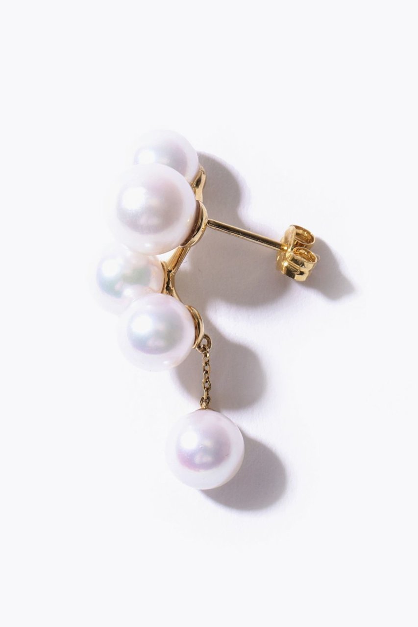 【アルティーダ ウード/ARTIDA OUD】のphilia アコヤパール ドロップ スタッド シングル ピアス(片耳用) 人気、トレンドファッション・服の通販 founy(ファニー) 　ファッション　Fashion　レディースファッション　Fashion for Women　ジュエリー　Jewelry　ファッションリング　Fashion Rings　イヤリング・フープ・ドロップタイプ　Hoop, Drop & Clip Earrings　イヤリング　Earrings　エレガント 上品　Elegant　コレクション　Collection, Seasonal Line　片耳　One-Ear, Single Earring　チェーン　Chain, Chain Strap　ドロップ　Drop Shoulder, Dropped Style　バロック　Baroque, Baroque Design　パール　Pearl, Pearl Accent　ランダム　Random, Irregular　other-4|ID: prp329100001550659 ipo3291000000035786302