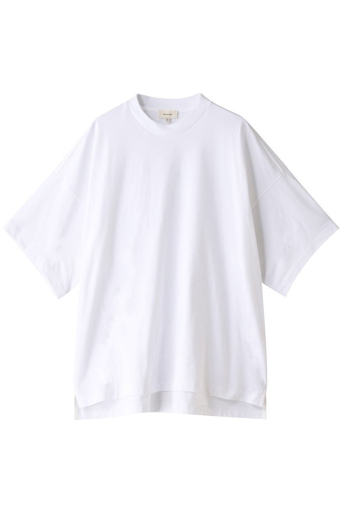 【ブラミンク/BLAMINK】のコットンクルーネックオーバースリーブTシャツ インテリア・キッズ・メンズ・レディースファッション・服の通販 founy(ファニー) https://founy.com/ ファッション Fashion レディースファッション Fashion for Women トップス・カットソー Cut & Sew Tops シャツ・ブラウス・オフィスカジュアル Elegant Blouses & Button-Ups ロングTシャツ・Tシャツ Longline T-Shirts & Tees カットソー・ベーシックTシャツ Cut-and-Sewn Tops / Stretch Tees & Basics ショート Short, Short Length シンプル Simple, Minimal スリーブ Sleeve, Long Sleeve / Short Sleeve 半袖 Short Sleeve, Half Sleeve |ID: prp329100001590363 ipo3291000000032839054