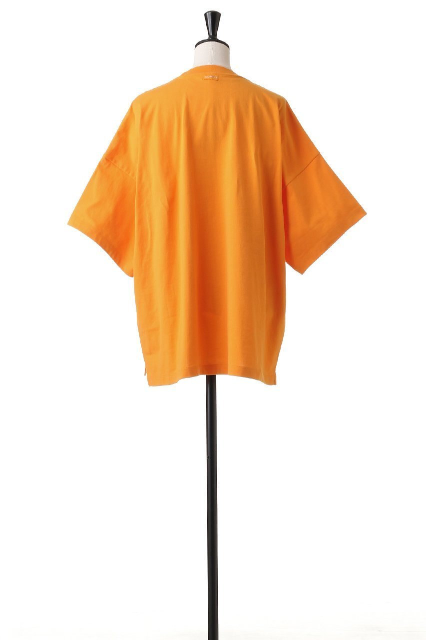 【ブラミンク/BLAMINK】のコットンクルーネックオーバースリーブTシャツ 人気、トレンドファッション・服の通販 founy(ファニー) 　ファッション　Fashion　レディースファッション　Fashion for Women　トップス・カットソー　Cut & Sew Tops　シャツ・ブラウス・オフィスカジュアル　Elegant Blouses & Button-Ups　ロングTシャツ・Tシャツ　Longline T-Shirts & Tees　カットソー・ベーシックTシャツ　Cut-and-Sewn Tops / Stretch Tees & Basics　ショート　Short, Short Length　シンプル　Simple, Minimal　スリーブ　Sleeve, Long Sleeve / Short Sleeve　半袖　Short Sleeve, Half Sleeve　other-4|ID: prp329100001590363 ipo3291000000035809580