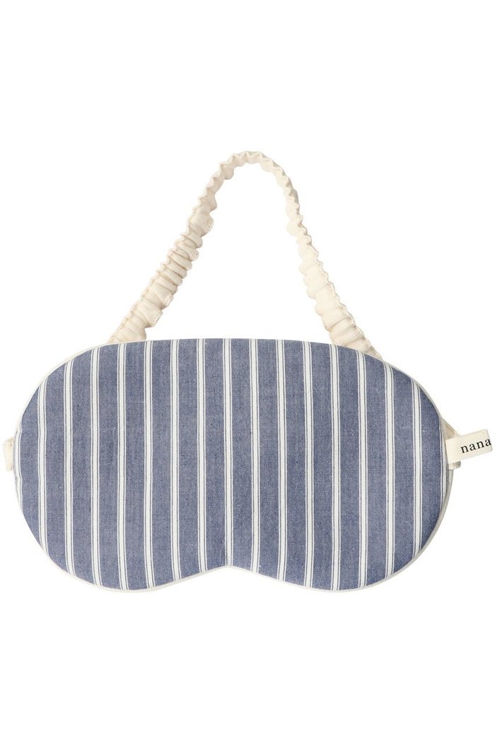 【ナナデェコール/nanadecor / GOODS】のビッグアイマスクブルーストライプ インテリア・キッズ・メンズ・レディースファッション・服の通販 founy(ファニー) https://founy.com/ トラベル Travel, Travel Gear 旅行 Travel |ID: prp329100001620492 ipo3291000000033663175