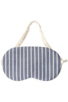 【ナナデェコール/nanadecor / GOODS】のビッグアイマスクブルーストライプ ブルー|ID: prp329100001620492 ipo3291000000033663178