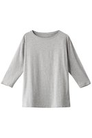 【エリオポール/heliopole】の【MAJESTIC FILATURES】ヴィスコースロングスリーブシャツ 人気、トレンドファッション・服の通販 founy(ファニー) ファッション Fashion レディースファッション Fashion for Women トップス・カットソー Cut & Sew Tops シャツ・ブラウス・オフィスカジュアル Elegant Blouses & Button-Ups ロングTシャツ・Tシャツ Longline T-Shirts & Tees カットソー・ベーシックTシャツ Cut-and-Sewn Tops / Stretch Tees & Basics シンプル Simple, Minimal スリット Slit, Slit Detail スリーブ Sleeve, Long Sleeve / Short Sleeve メランジ Melange, Mixed Yarn ロング Long, Long-Length |ID:prp329100001634424