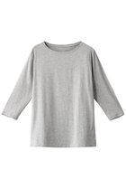 【エリオポール/heliopole】の【MAJESTIC FILATURES】ヴィスコースロングスリーブシャツ 人気、トレンドファッション・服の通販 founy(ファニー) ファッション Fashion レディースファッション Fashion for Women トップス・カットソー Cut & Sew Tops シャツ・ブラウス・オフィスカジュアル Elegant Blouses & Button-Ups ロングTシャツ・Tシャツ Longline T-Shirts & Tees カットソー・ベーシックTシャツ Cut-and-Sewn Tops / Stretch Tees & Basics シンプル Simple, Minimal スリット Slit, Slit Detail スリーブ Sleeve, Long Sleeve / Short Sleeve メランジ Melange, Mixed Yarn ロング Long, Long-Length thumbnail アイスグレー|ID: prp329100001634424 ipo3291000000035692980