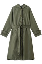 【ムーンバット/MOONBAT】の【Lignaggio】ロングパーカートレンチ 人気、トレンドファッション・服の通販 founy(ファニー) ファッション Fashion レディースファッション Fashion for Women アウター Coat / Outerwear Collection コート・ロングコート・ピーコート Long Coats, Peacoats & More パイピング Piping, Trim Design メッシュ Mesh, Net Fabric thumbnail カーキ|ID: prp329100001701805 ipo3291000000032922053