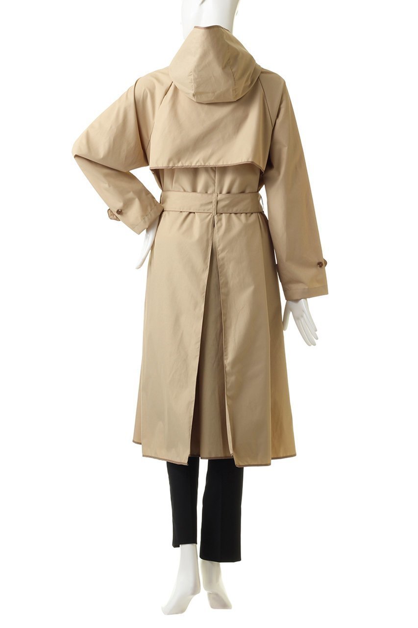 【ムーンバット/MOONBAT】の【Lignaggio】ロングパーカートレンチ 人気、トレンドファッション・服の通販 founy(ファニー) 　ファッション　Fashion　レディースファッション　Fashion for Women　アウター　Coat / Outerwear Collection　コート・ロングコート・ピーコート　Long Coats, Peacoats & More　パイピング　Piping, Trim Design　メッシュ　Mesh, Net Fabric　other-4|ID: prp329100001701805 ipo3291000000032922087