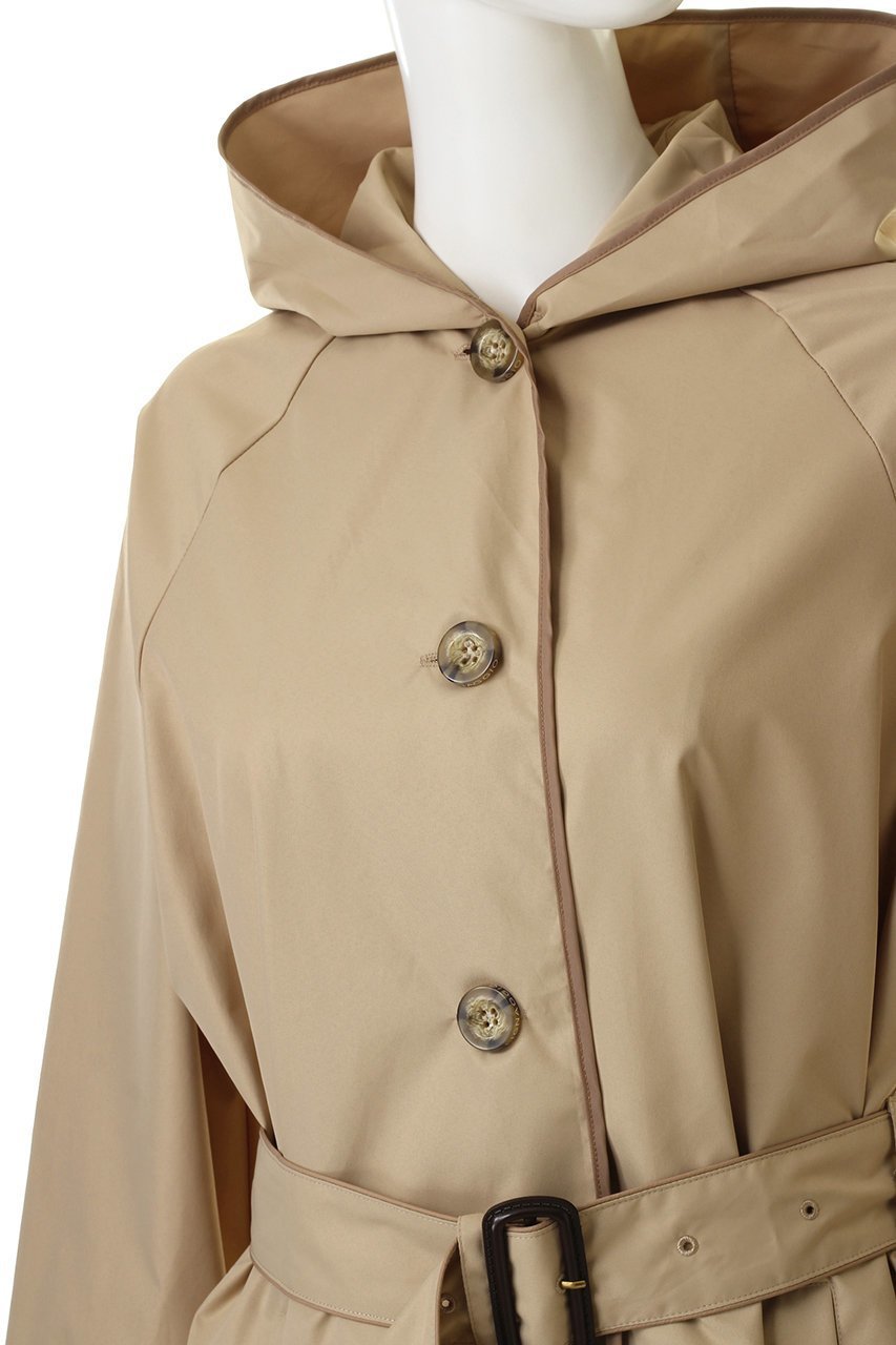 【ムーンバット/MOONBAT】の【Lignaggio】ロングパーカートレンチ 人気、トレンドファッション・服の通販 founy(ファニー) 　ファッション　Fashion　レディースファッション　Fashion for Women　アウター　Coat / Outerwear Collection　コート・ロングコート・ピーコート　Long Coats, Peacoats & More　パイピング　Piping, Trim Design　メッシュ　Mesh, Net Fabric　other-5|ID: prp329100001701805 ipo3291000000036640035