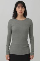 【カオス/Chaos】の18Gシルクリブニットクルーネック 人気、トレンドファッション・服の通販 founy(ファニー) ファッション Fashion レディースファッション Fashion for Women トップス・カットソー Cut & Sew Tops ニット Knit Tops & Sweaters カジュアルプルオーバー・ニットトップス Pullovers & Knit Tops / Casual Pullovers シルク Silk, 100% Silk シンプル Simple, Minimal フィット Fit, Slim Fit ロング Long, Long-Length thumbnail スナアラシ|ID: prp329100001705692 ipo3291000000032960464