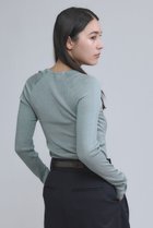 【カオス/Chaos】の18Gシルクリブニットクルーネック 人気、トレンドファッション・服の通販 founy(ファニー) ファッション Fashion レディースファッション Fashion for Women トップス・カットソー Cut & Sew Tops ニット Knit Tops & Sweaters カジュアルプルオーバー・ニットトップス Pullovers & Knit Tops / Casual Pullovers シルク Silk, 100% Silk シンプル Simple, Minimal フィット Fit, Slim Fit ロング Long, Long-Length thumbnail ペールブルー|ID: prp329100001705692 ipo3291000000035126061