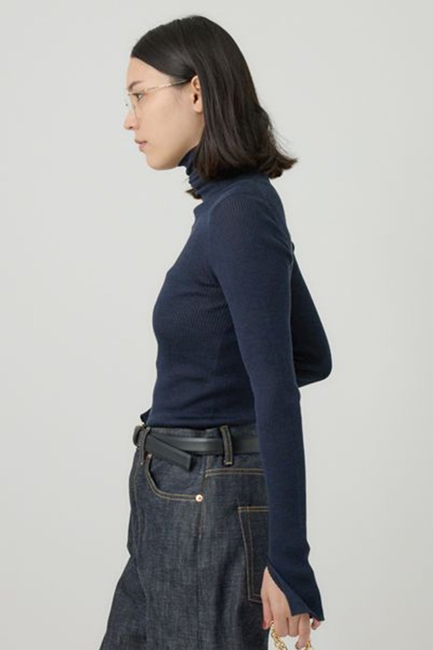 【カオス/Chaos】のCS18Gシルクリブタートルネック 人気、トレンドファッション・服の通販 founy(ファニー) 　ファッション　Fashion　レディースファッション　WOMEN　トップス・カットソー　Tops/Tshirt　ニット　Knit Tops　プルオーバー　Pullover　タートルネック　Turtleneck　シルク　Silk　シンプル　Simple　タートルネック　Turtleneck　フィット　Fit　リブニット　Rib Knit　other-6|ID: prp329100001705693 ipo3291000000031419364