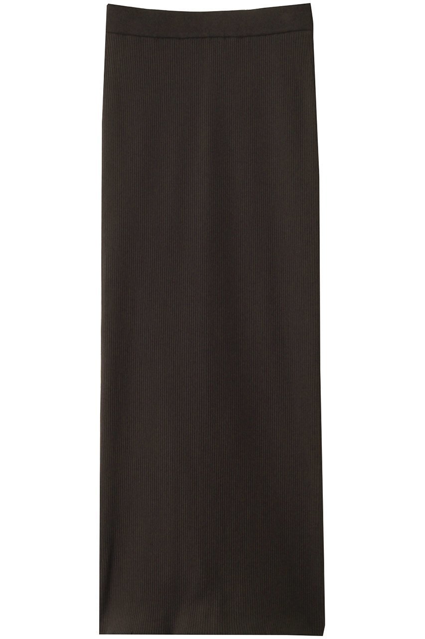 【カオス/Chaos】のCRインプレリブスカート インテリア・キッズ・メンズ・レディースファッション・服の通販 founy(ファニー) 　ファッション　Fashion　レディースファッション　Fashion for Women　スカート　Skirts　ロングスカート　Long Skirts / Maxi & Midi Skirts　ストレッチ　Stretch, Stretchy Fabric　スリット　Slit, Slit Detail　セットアップ　Set-Up, Coordinated Outfit　タンク　Tank Top, Sleeveless Top　ロング　Long, Long-Length　定番　Standard, Basic Item　ブラウン|ID: prp329100001705704 ipo3291000000032943274