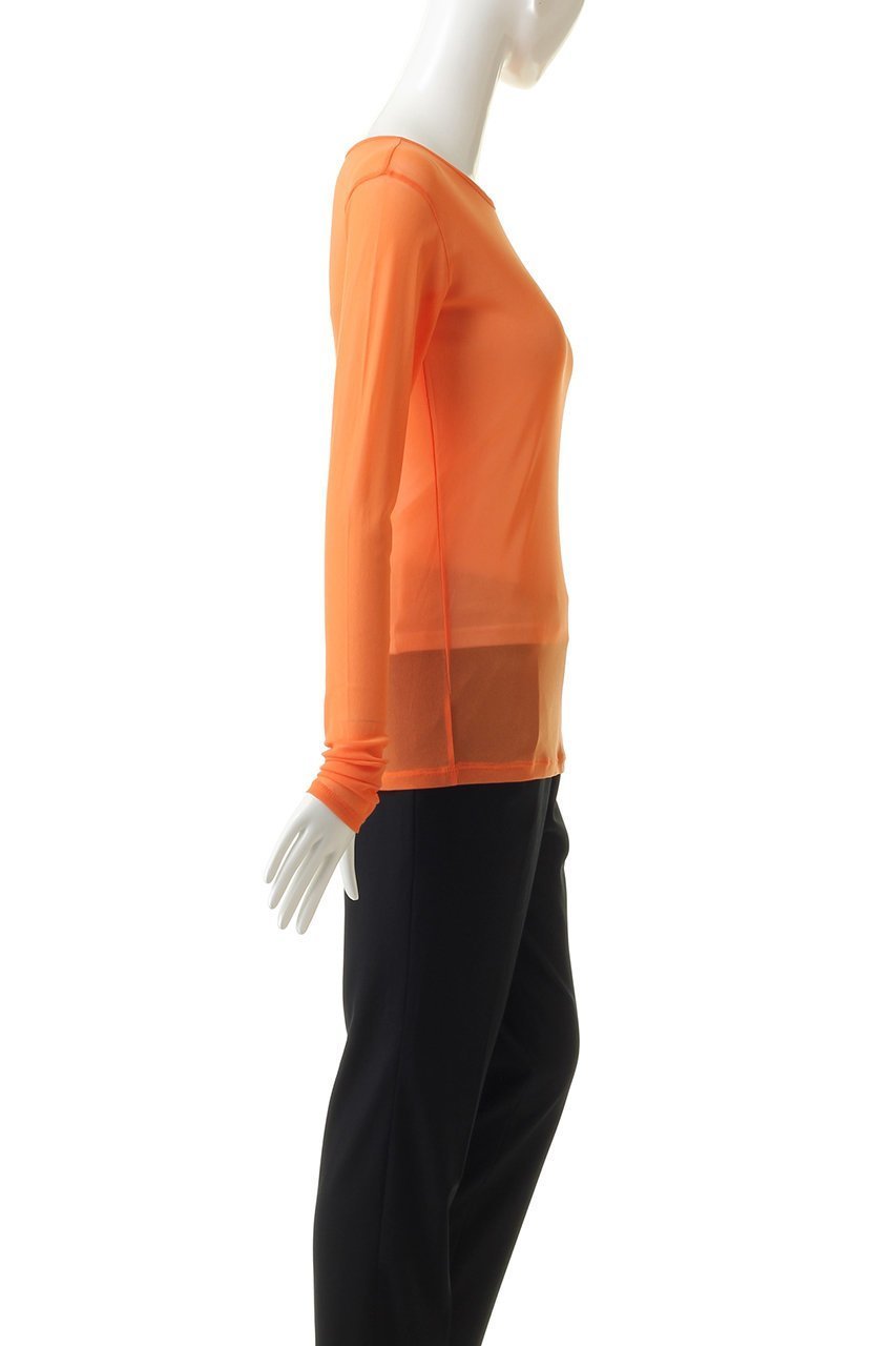【メゾンスペシャル/MAISON SPECIAL】のプレミアムパワーメッシュクルートップ 人気、トレンドファッション・服の通販 founy(ファニー) 　ファッション　Fashion　レディースファッション　Fashion for Women　トップス・カットソー　Cut & Sew Tops　シャツ・ブラウス・オフィスカジュアル　Elegant Blouses & Button-Ups　ロングTシャツ・Tシャツ　Longline T-Shirts & Tees　カットソー・ベーシックTシャツ　Cut-and-Sewn Tops / Stretch Tees & Basics　インナー　Innerwear　キャミソール　Camisole, Spaghetti Strap Top　シアー　Sheer, See-Through　スリット　Slit, Slit Detail　スリーブ　Sleeve, Long Sleeve / Short Sleeve　トレンド　Trend, Trending Now　フィット　Fit, Slim Fit　メッシュ　Mesh, Net Fabric　ロング　Long, Long-Length　再入荷　Restock / Back in Stock　other-3|ID: prp329100001715190 ipo3291000000031447014