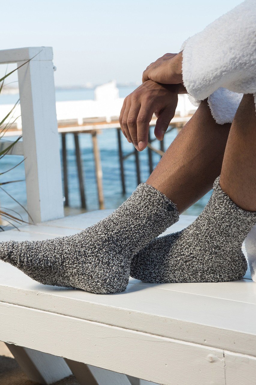 【ベアフット ドリームズ/BAREFOOT DREAMS / MEN】の【MEN】コージーシック ソックス 人気、トレンドファッション・服の通販 founy(ファニー) 　ファッション　Fashion　メンズファッション　MEN　おすすめ　Recommend　なめらか　Smooth　ギフト プレゼント　Gift Present　ソックス　Socks　ミドル　Middle　メランジ　Melange　リラックス　Relax　定番　Standard　other-3|ID: prp329100001724813 ipo3291000000031425944