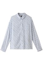 【プレインピープル/PLAIN PEOPLE】の【plainless】KIGUMIプリントブラウス ブルー|ID: prp329100001790491 ipo3291000000032945249