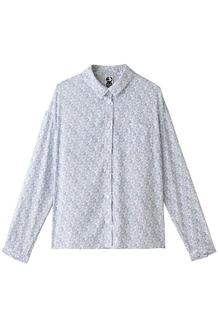 【プレインピープル/PLAIN PEOPLE】の【plainless】KIGUMIプリントブラウス インテリア・キッズ・メンズ・レディースファッション・服の通販 founy(ファニー) https://founy.com/ ファッション Fashion レディースファッション Fashion for Women トップス・カットソー Cut & Sew Tops シャツ・ブラウス・オフィスカジュアル Elegant Blouses & Button-Ups おすすめ Recommended / Our Picks スリーブ Sleeve, Long Sleeve / Short Sleeve セットアップ Set-Up, Coordinated Outfit プリント Print, Printed Pattern ロング Long, Long-Length エレガント 上品 Elegant 夏 Summer 春 Spring S/S・春夏 SS, Spring/Summer, Warm Season |ID: prp329100001790491 ipo3291000000036878396