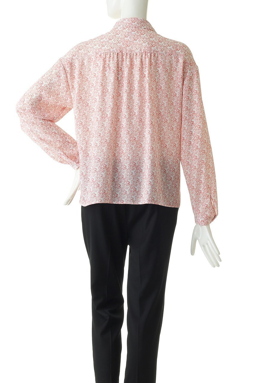 【プレインピープル/PLAIN PEOPLE】の【plainless】KIGUMIプリントブラウス 人気、トレンドファッション・服の通販 founy(ファニー) 　ファッション　Fashion　レディースファッション　Fashion for Women　トップス・カットソー　Cut & Sew Tops　シャツ・ブラウス・オフィスカジュアル　Elegant Blouses & Button-Ups　おすすめ　Recommended / Our Picks　スリーブ　Sleeve, Long Sleeve / Short Sleeve　セットアップ　Set-Up, Coordinated Outfit　プリント　Print, Printed Pattern　ロング　Long, Long-Length　エレガント 上品　Elegant　夏　Summer　春　Spring　S/S・春夏　SS, Spring/Summer, Warm Season　other-4|ID: prp329100001790491 ipo3291000000036878400