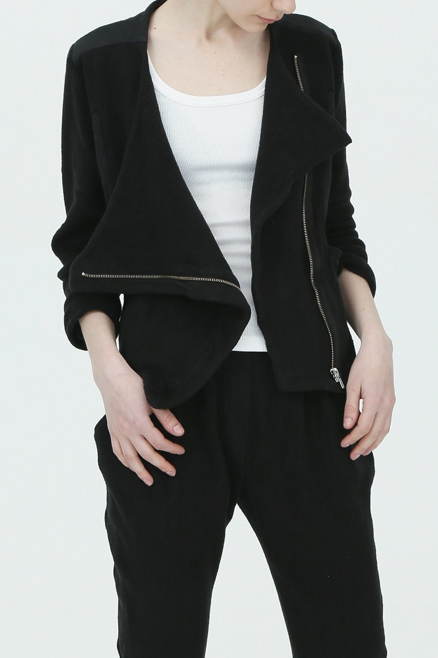 【フォーコーナーズ/+FOUR CORNERS】のコンビライダース 人気、トレンドファッション・服の通販 founy(ファニー) 　ファッション　Fashion　レディースファッション　WOMEN　アウター　Coat Outerwear　ジャケット　Jackets　ブルゾン　Blouson/Jackets　ライダース　Riders Jacket　カーディガン　Cardigan　ジャケット　Jacket　ブルゾン　Blouson　ライダース　Riders　ライダースジャケット　Riders Jacket　リラックス　Relax　other-8|ID: prp329100001790548 ipo3291000000031385635