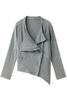 【フォーコーナーズ/+FOUR CORNERS】のコンビライダース 人気、トレンドファッション・服の通販 founy(ファニー) ファッション Fashion レディースファッション Fashion for Women アウター Coat / Outerwear Collection レディースジャケット・軽アウター Jackets ブルゾンジャケット・スポーティアウター Blouson Jackets ライダースジャケット / レザースタイル Riders Jackets & Biker Style カーディガン Cardigan, Knitwear ジャケット Jacket, Outerwear ブルゾン Blouson, Bomber Jacket ライダース Riders ライダースジャケット Riders, Biker Jacket リラックス Relax, Relaxed Fit thumbnail TOPグレー|ID: prp329100001790548 ipo3291000000035491602