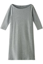 【フォーコーナーズ/+FOUR CORNERS】のコンビボートネック ワンピース 人気、トレンドファッション・服の通販 founy(ファニー) ファッション Fashion レディースファッション Fashion for Women ワンピース Dresses チュニック Tunic Tops & Dresses キルティング Quilted, Quilting シンプル Simple, Minimal チュニック Tunic, Long Top デコルテ Décolleté, Neckline リラックス Relax, Relaxed Fit thumbnail TOPグレー|ID: prp329100001790550 ipo3291000000035366046