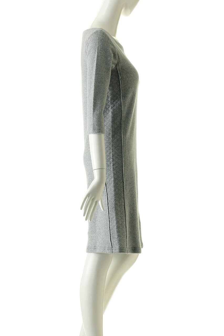 【フォーコーナーズ/+FOUR CORNERS】のコンビボートネック ワンピース 人気、トレンドファッション・服の通販 founy(ファニー) 　ファッション　Fashion　レディースファッション　Fashion for Women　ワンピース　Dresses　チュニック　Tunic Tops & Dresses　キルティング　Quilted, Quilting　シンプル　Simple, Minimal　チュニック　Tunic, Long Top　デコルテ　Décolleté, Neckline　リラックス　Relax, Relaxed Fit　other-3|ID: prp329100001790550 ipo3291000000035746673