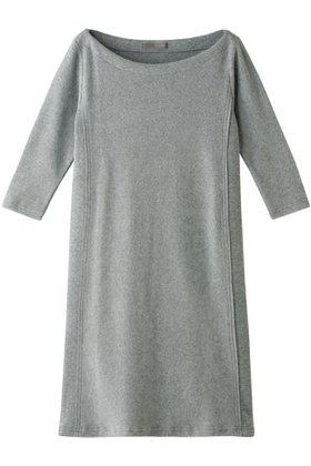 【フォーコーナーズ/+FOUR CORNERS】のコンビボートネック ワンピース 人気、トレンドファッション・服の通販 founy(ファニー) ファッション Fashion レディースファッション Fashion for Women ワンピース Dresses チュニック Tunic Tops & Dresses キルティング Quilted, Quilting シンプル Simple, Minimal チュニック Tunic, Long Top デコルテ Décolleté, Neckline リラックス Relax, Relaxed Fit |ID:prp329100001790550