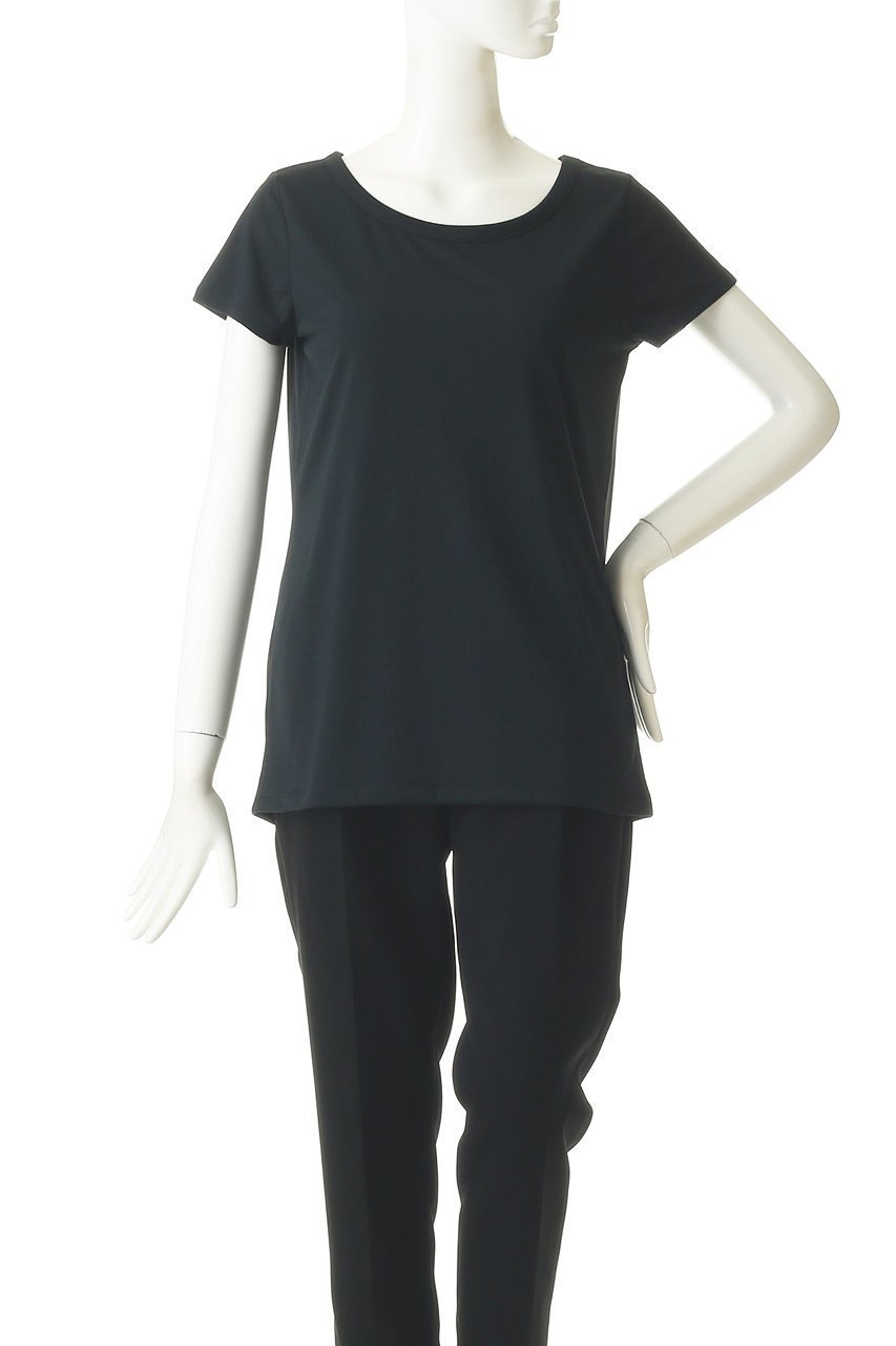 【プレインピープル/PLAIN PEOPLE】のコットンライク天竺フレンチスリーブTシャツ 人気、トレンドファッション・服の通販 founy(ファニー) 　ファッション　Fashion　レディースファッション　Fashion for Women　トップス・カットソー　Cut & Sew Tops　シャツ・ブラウス・オフィスカジュアル　Elegant Blouses & Button-Ups　ロングTシャツ・Tシャツ　Longline T-Shirts & Tees　カットソー・ベーシックTシャツ　Cut-and-Sewn Tops / Stretch Tees & Basics　ショート　Short, Short Length　スリーブ　Sleeve, Long Sleeve / Short Sleeve　トレンド　Trend, Trending Now　フレンチ　French, French Style　夏　Summer　定番　Standard, Basic Item　春　Spring　S/S・春夏　SS, Spring/Summer, Warm Season　other-2|ID: prp329100001790559 ipo3291000000032840790
