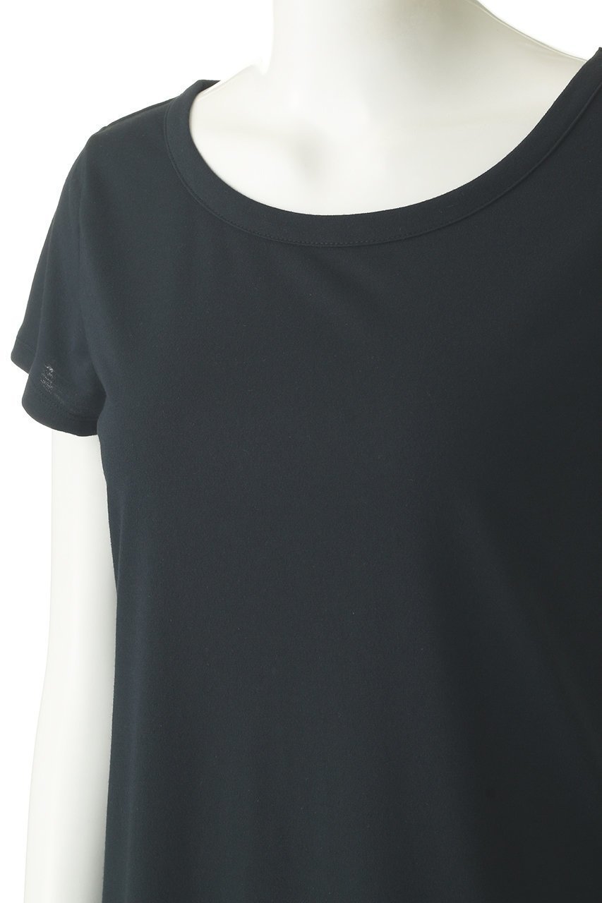 【プレインピープル/PLAIN PEOPLE】のコットンライク天竺フレンチスリーブTシャツ 人気、トレンドファッション・服の通販 founy(ファニー) 　ファッション　Fashion　レディースファッション　Fashion for Women　トップス・カットソー　Cut & Sew Tops　シャツ・ブラウス・オフィスカジュアル　Elegant Blouses & Button-Ups　ロングTシャツ・Tシャツ　Longline T-Shirts & Tees　カットソー・ベーシックTシャツ　Cut-and-Sewn Tops / Stretch Tees & Basics　ショート　Short, Short Length　スリーブ　Sleeve, Long Sleeve / Short Sleeve　トレンド　Trend, Trending Now　フレンチ　French, French Style　夏　Summer　定番　Standard, Basic Item　春　Spring　S/S・春夏　SS, Spring/Summer, Warm Season　other-5|ID: prp329100001790559 ipo3291000000035809698
