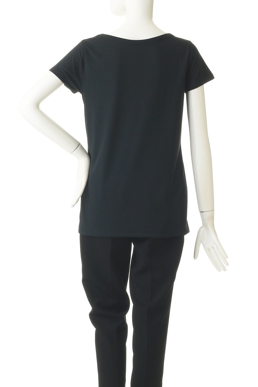 【プレインピープル/PLAIN PEOPLE】のコットンライク天竺フレンチスリーブTシャツ 人気、トレンドファッション・服の通販 founy(ファニー) 　ファッション　Fashion　レディースファッション　Fashion for Women　トップス・カットソー　Cut & Sew Tops　シャツ・ブラウス・オフィスカジュアル　Elegant Blouses & Button-Ups　ロングTシャツ・Tシャツ　Longline T-Shirts & Tees　カットソー・ベーシックTシャツ　Cut-and-Sewn Tops / Stretch Tees & Basics　ショート　Short, Short Length　スリーブ　Sleeve, Long Sleeve / Short Sleeve　トレンド　Trend, Trending Now　フレンチ　French, French Style　夏　Summer　定番　Standard, Basic Item　春　Spring　S/S・春夏　SS, Spring/Summer, Warm Season　other-4|ID: prp329100001790559 ipo3291000000036661600