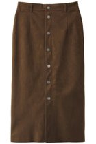 【マルティニーク/martinique】のフロントボタンタイトスカート ブラウン|ID: prp329100001790569 ipo3291000000036544284