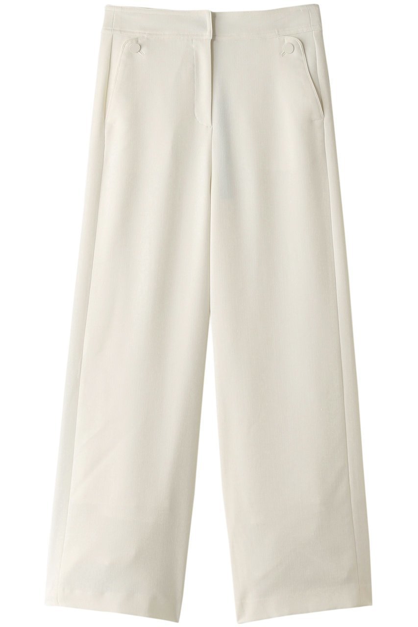 【マルティニーク/martinique】のワイドパンツ インテリア・キッズ・メンズ・レディースファッション・服の通販 founy(ファニー) 　ファッション　Fashion　レディースファッション　Fashion for Women　パンツ　Pants & Trousers　シンプル　Simple, Minimal　ストレッチ　Stretch, Stretchy Fabric　ワイド　Wide, Wide Fit　エレガント 上品　Elegant　定番　Standard, Basic Item　ホワイト|ID: prp329100001790571 ipo3291000000035812989