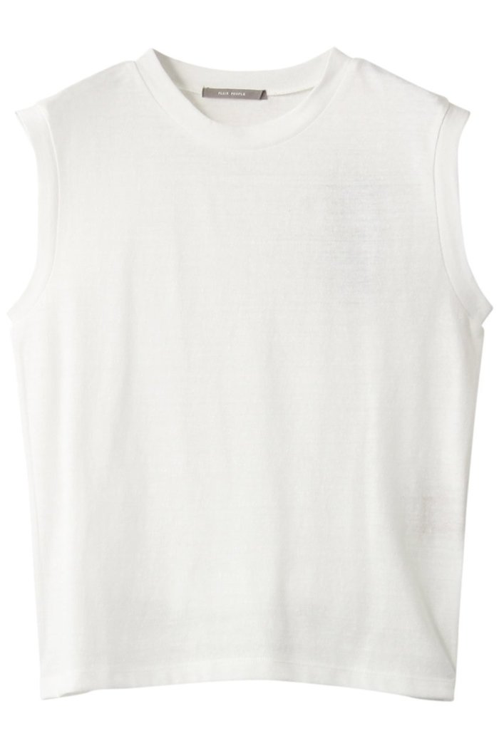 【プレインピープル/PLAIN PEOPLE】のムラ糸アーサ天竺ノースリーブTシャツ インテリア・キッズ・メンズ・レディースファッション・服の通販 founy(ファニー) https://founy.com/ ファッション Fashion レディースファッション Fashion for Women トップス・カットソー Cut & Sew Tops キャミソール&ノースリーブ Camisoles & Sleeveless Tops シャツ・ブラウス・オフィスカジュアル Elegant Blouses & Button-Ups ロングTシャツ・Tシャツ Longline T-Shirts & Tees カットソー・ベーシックTシャツ Cut-and-Sewn Tops / Stretch Tees & Basics キャミソール Camisole, Spaghetti Strap Top タンク Tank Top, Sleeveless Top ノースリーブ Sleeveless, No-Sleeve フェミニン Feminine, Girly ボトム Bottoms, Lower Wear |ID: prp329100001790804 ipo3291000000032839950