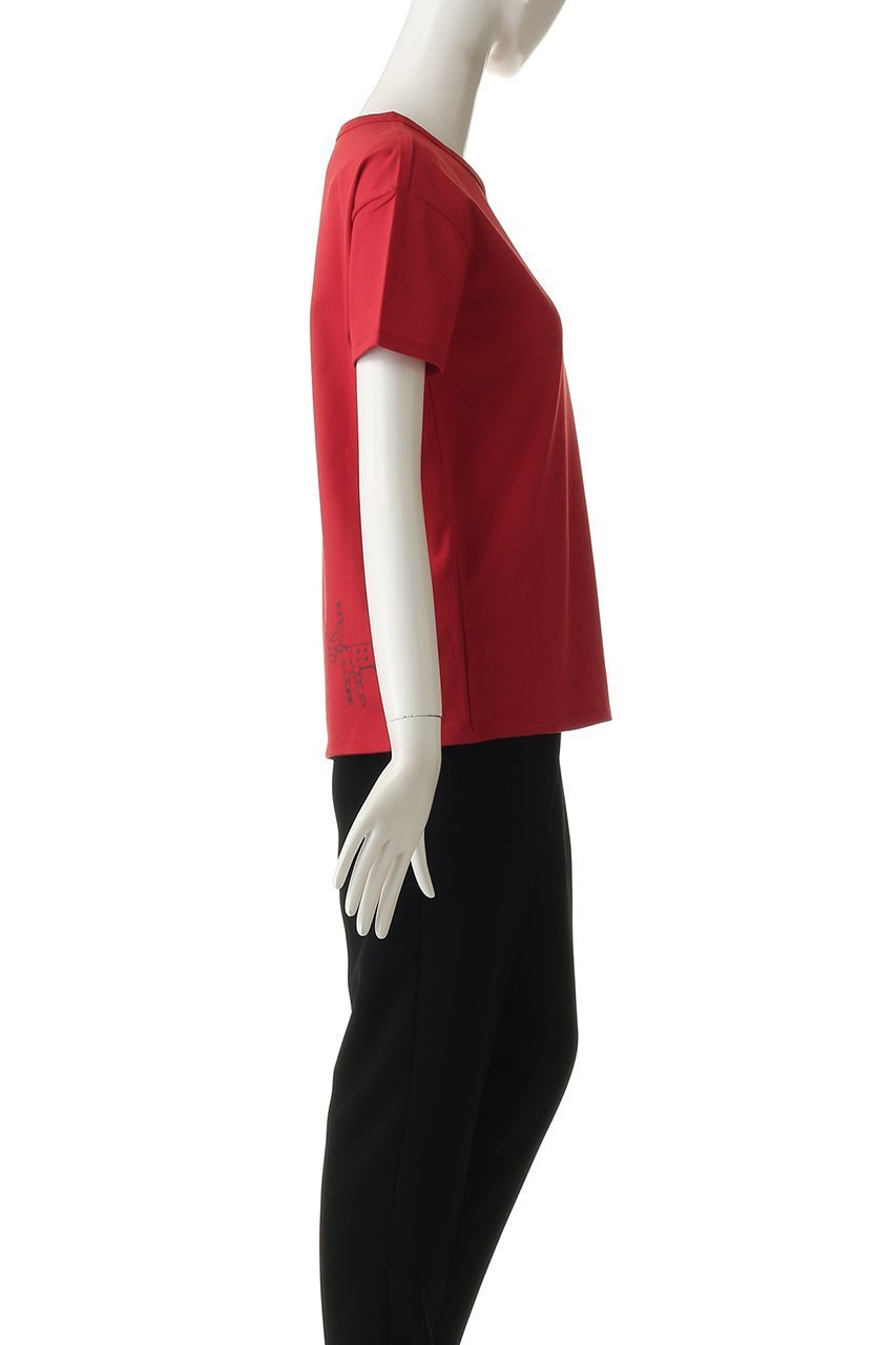 【プレインピープル/PLAIN PEOPLE】の【plainless】コットン天竺プリントTシャツ 人気、トレンドファッション・服の通販 founy(ファニー) 　ファッション　Fashion　レディースファッション　Fashion for Women　トップス・カットソー　Cut & Sew Tops　シャツ・ブラウス・オフィスカジュアル　Elegant Blouses & Button-Ups　ロングTシャツ・Tシャツ　Longline T-Shirts & Tees　カットソー・ベーシックTシャツ　Cut-and-Sewn Tops / Stretch Tees & Basics　ショート　Short, Short Length　シンプル　Simple, Minimal　スリーブ　Sleeve, Long Sleeve / Short Sleeve　プリント　Print, Printed Pattern　半袖　Short Sleeve, Half Sleeve　定番　Standard, Basic Item　other-3|ID: prp329100001808397 ipo3291000000032840760