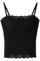 【ツェルマット/ZERMATT】のレースキャミソール ブラック|ID: prp329100001824088 ipo3291000000035757755