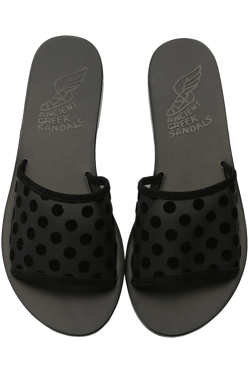 【マルティニーク/martinique】の【AncientGreekSandals】シアードットサンダル 人気、トレンドファッション・服の通販 founy(ファニー) 　ファッション　Fashion　レディースファッション　Fashion for Women　サンダル　Sandals, Summer Shoes　シアー　Sheer, See-Through　スリッパ　Slippers, Room Shoes　ドット　Polka Dot, Dot Pattern　フェミニン　Feminine, Girly　フラット　Flat, Flat Shoes　 other-1|ID: prp329100001842882 ipo3291000000032773850